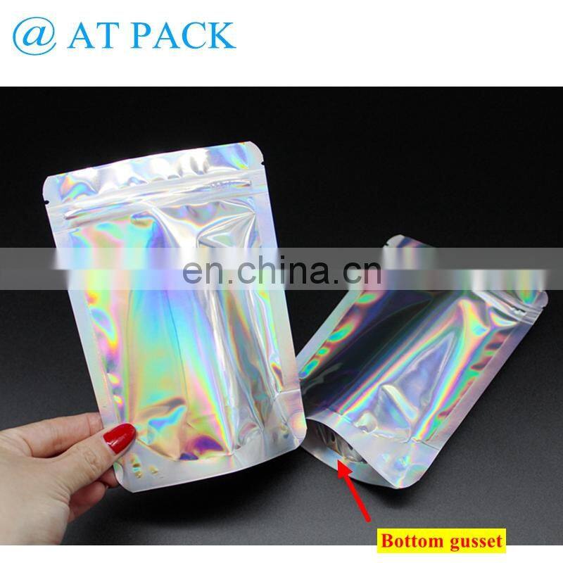 Self adhesive hologram metallic poly mailer express bag