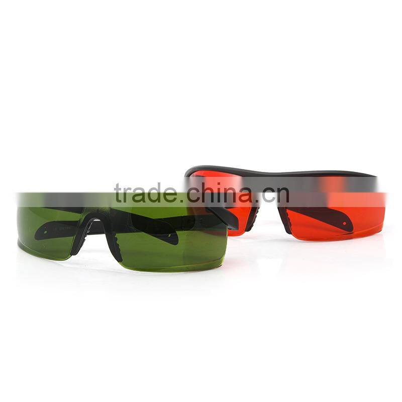 cheap industrial laser safety glasses for green laser blue laser pointers(532nm/405nm-450nm)
