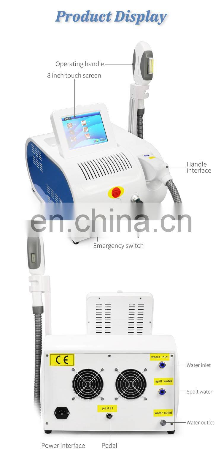 Portable epilator home use ipl diode laser hair removal machine price for face whole body skin