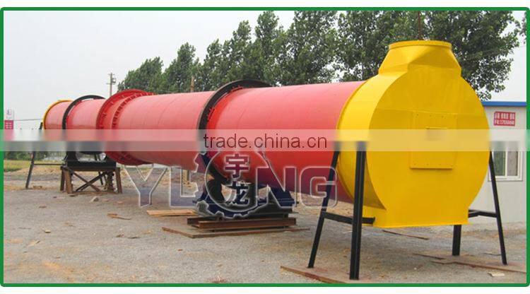 wood pellet rotary drum dryer