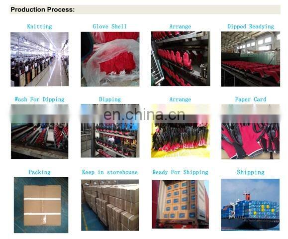 Leather Palm aramid fibre cut resistant gloves cut 5