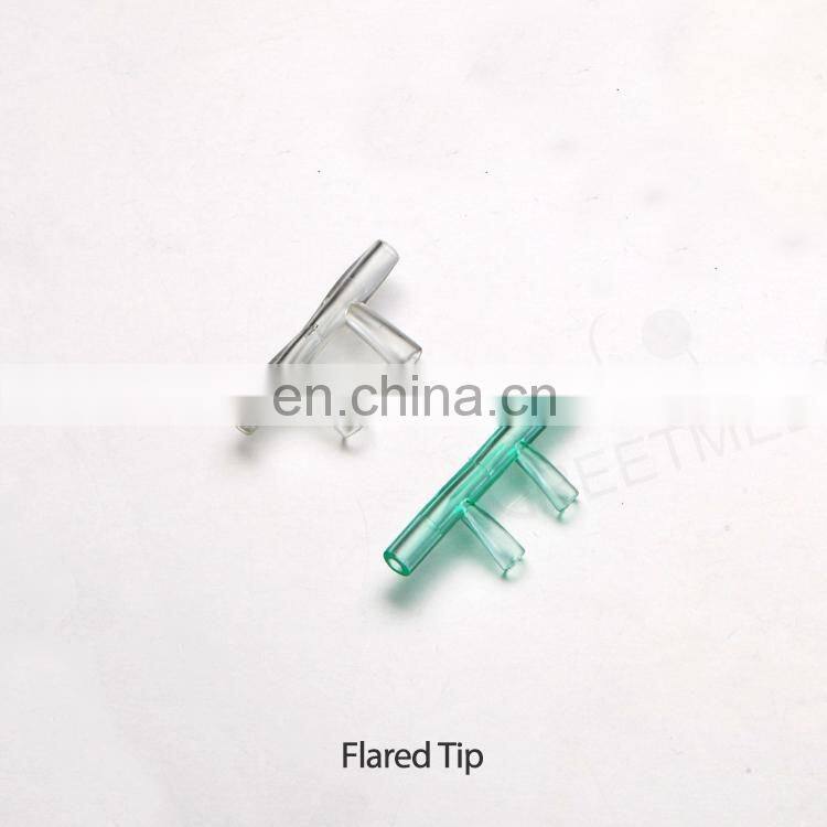 Factory Price Medical Cannula Nasal Oxygen Tube PVC Injection & Puncture Instrument Ce OEM Service Greetmed EOS 3 Years 5000pcs