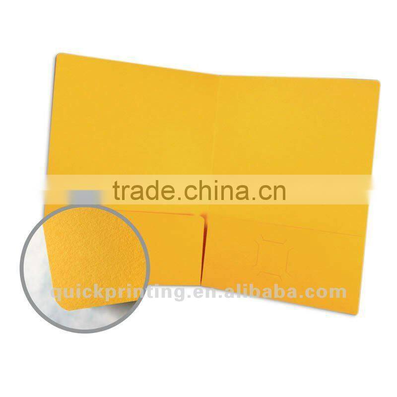 High quality paper file folder printing service