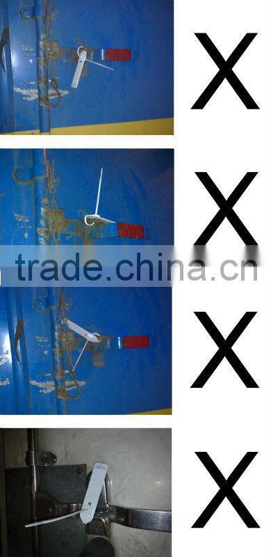 UHF RFID Plastic tie tag for container management