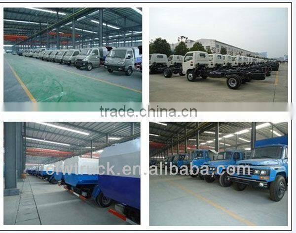 Dongfeng 10000litres Hanging barrels garbage truck