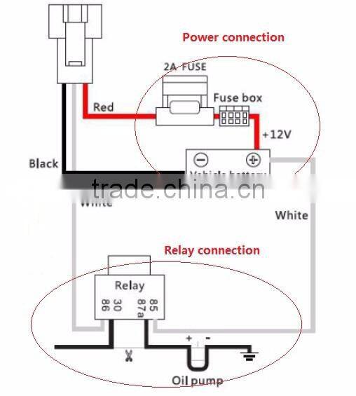 car anti stolen gps car tracker by relay cut off fuel and power gps tracker