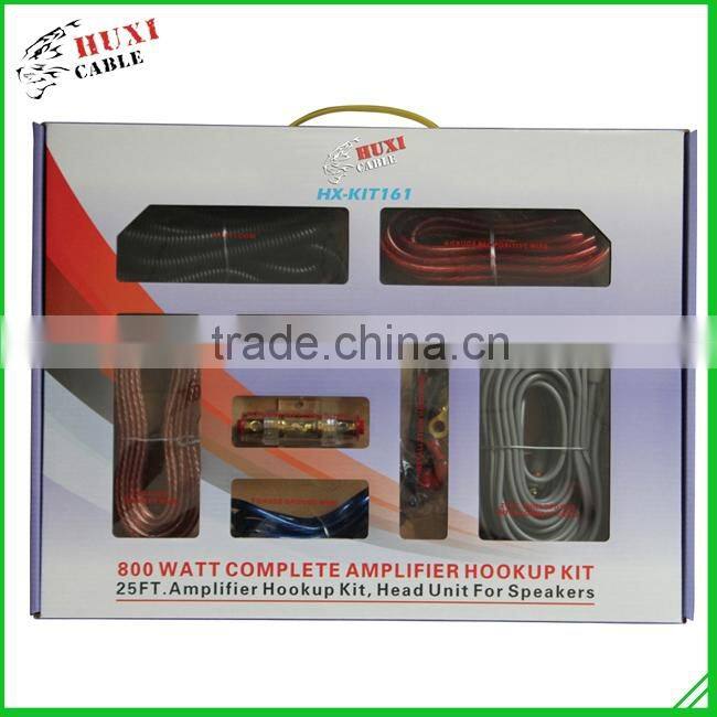 Popular Cable Kits, Low price amplifier cable kits,8GA audio amplifier kit