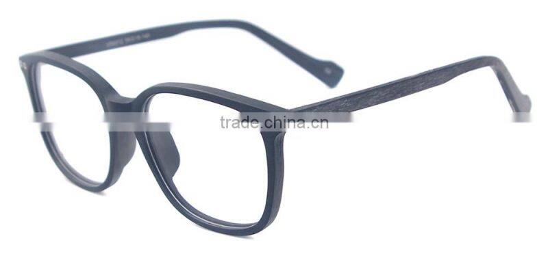 2016 newest designer for men and women wooden texture acetate full rim optical glasses frames