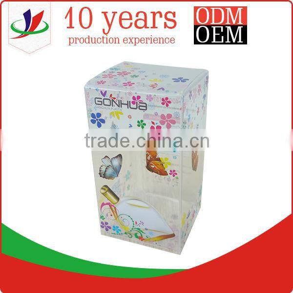 hot sales! clear plastic PVC box