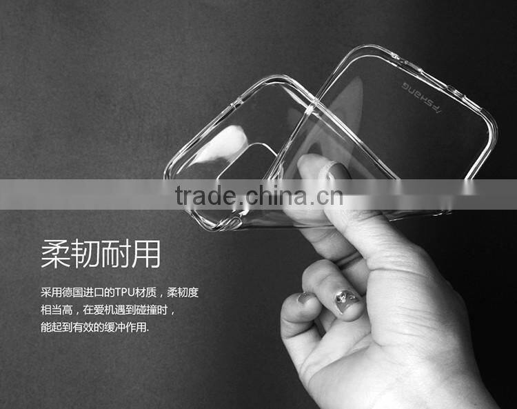 Transparent Back Cover Clear TPU Phone Case for samsung S6 / 6 edge/ S6 edge plus