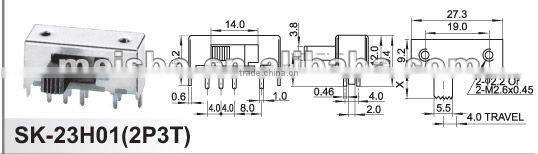 Multipurpose on off slide electric breaker