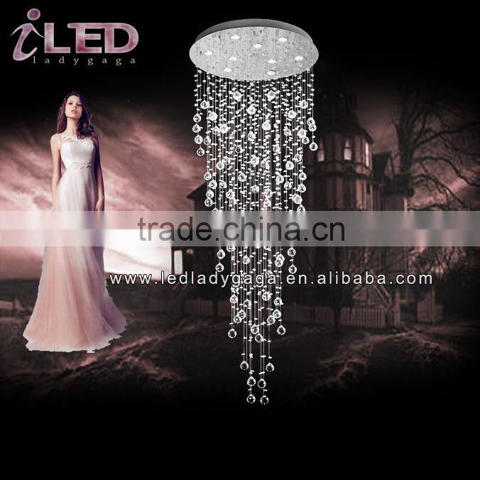 Modern and Luxurious with free LED lights classic big size chandelier