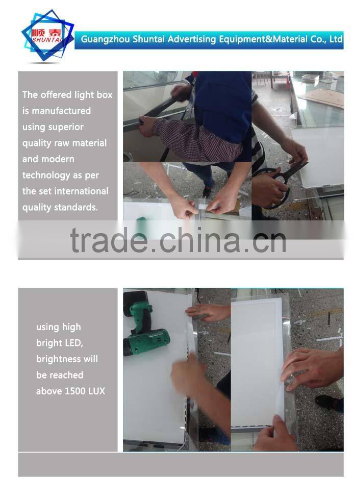 Wholesale Advertising Acrylic LED A3 Photo Frame
