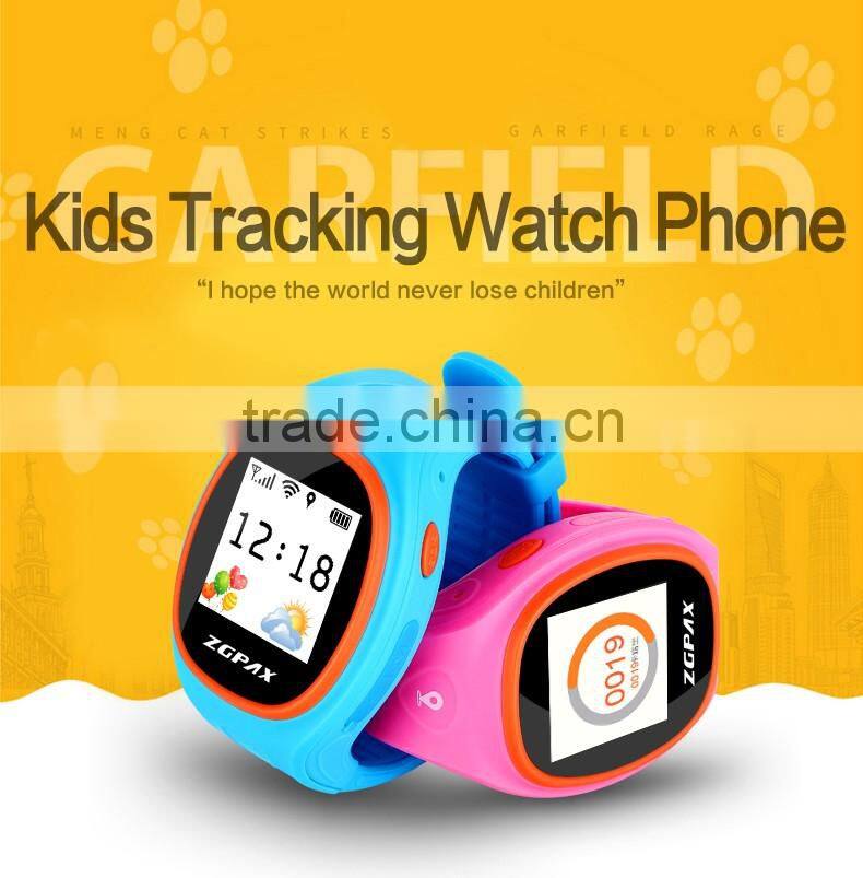 S866 2-way Conversation Kids Phone Watch with SOS GPS, New Arrival Safe Children kids GSM Phone watch