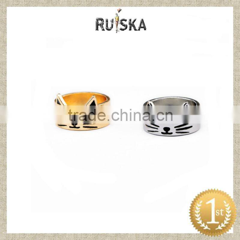 FASHION PERSONALITY RING,CUTE CAT RING