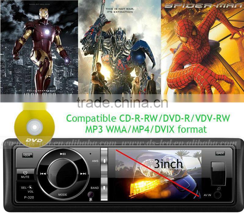 Cheap car dvd player 1 din car radio with AUX