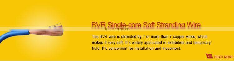 Energy Wire/Copper/PVC 450/750V Insulated Electric Wires
