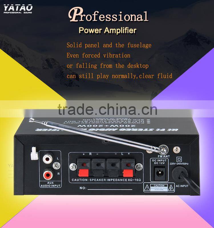 Professional 2-channel Amplifier