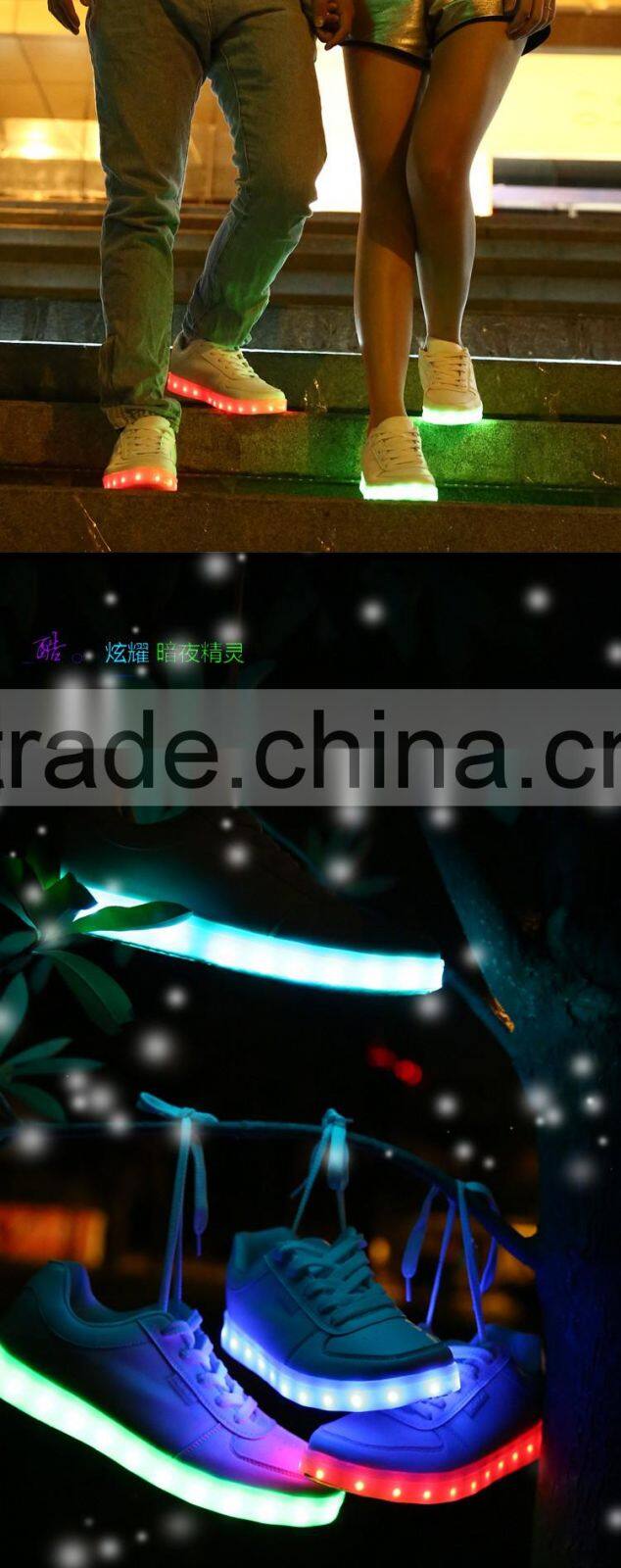Best seller Summer shoes sneaker flasing led lights for shoes