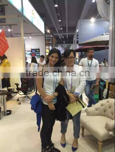 French style fabric bed luxury furniture king size bed