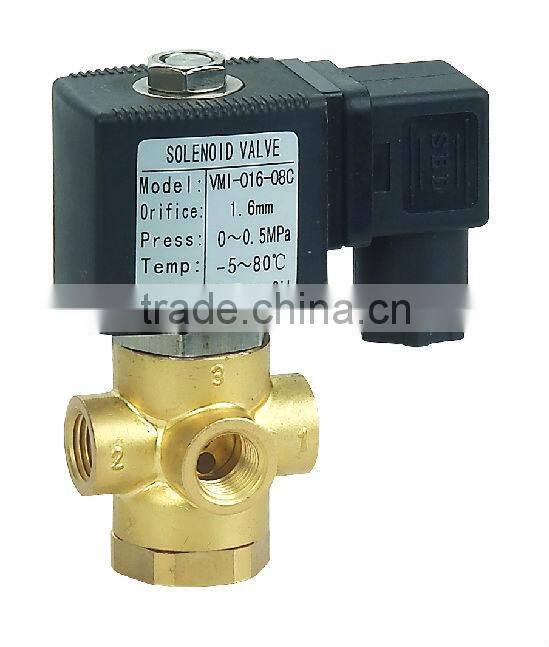 VMI three way mini water solenoid valve G1/4''