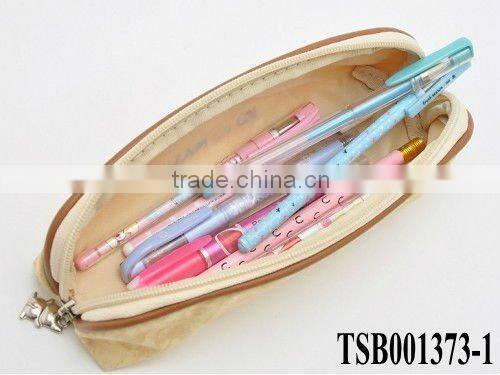 hot sale promotional girls pencil bag zipper pencil bag 2013