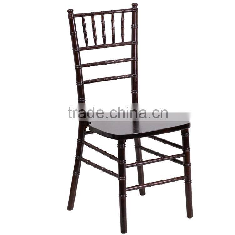 Walnut chiavari chair with free soft cushion