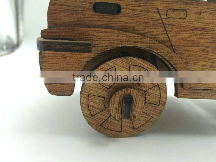 Product easy to sell carved wooden car new items in china market