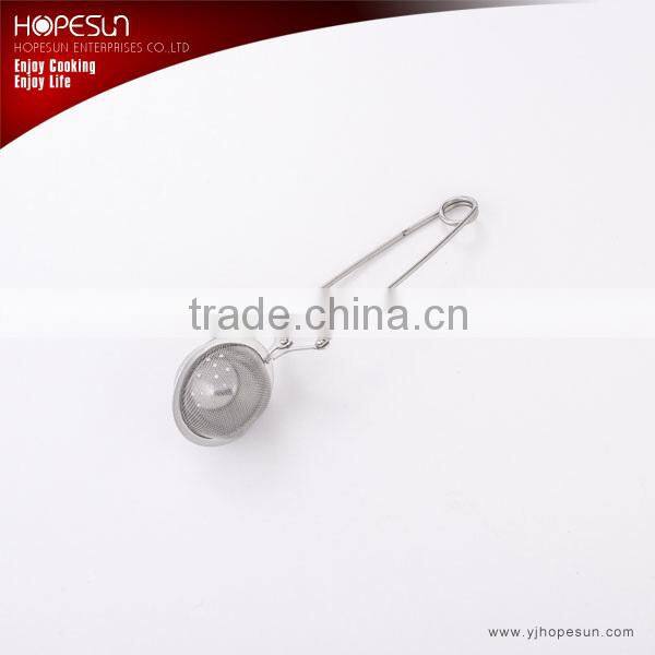 Heart-shaped stainless steel mesh tea infuser