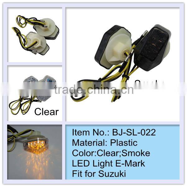 Universal emarked abs housing 12V motorcycle led turn signal