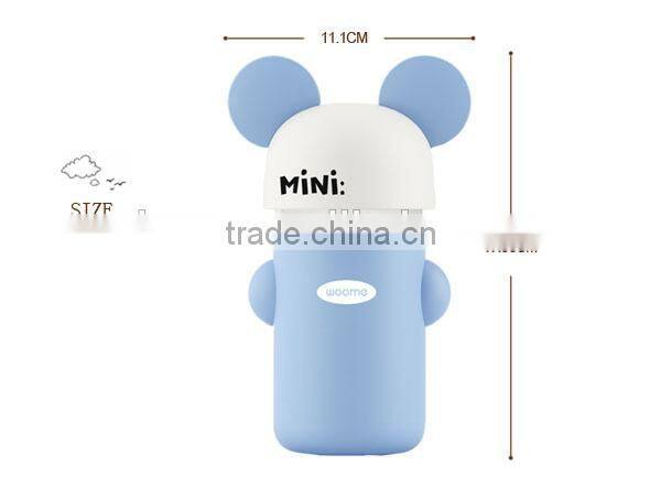 New Fancy funny ears glass sports water bottle