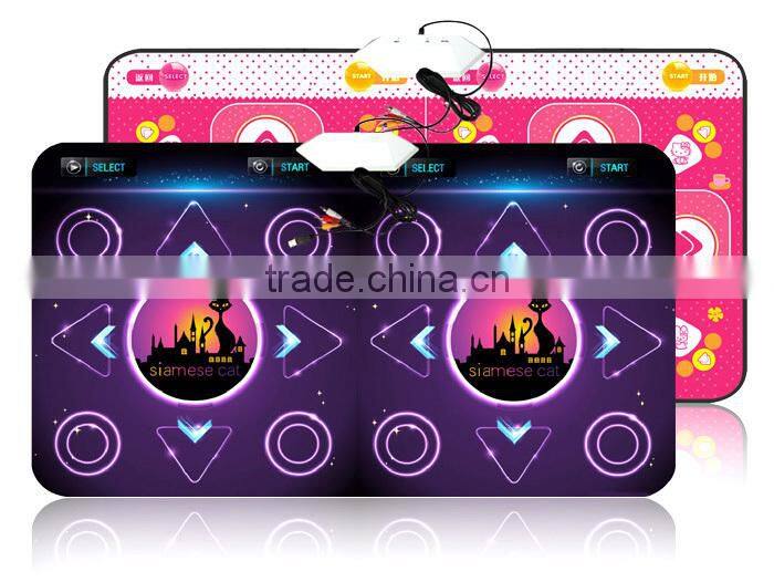 8bit 16bit 32bit TV PC USB Game Dance Pad for TV PC Yoga Sport Twin Dance Mats