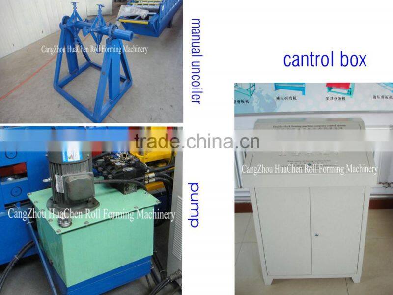 2015 Canton Fair CNC Cold Metal Roofing Gutter Machine