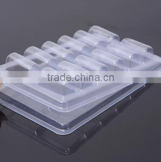 Plastic blister packaging for coins, blister card packaging