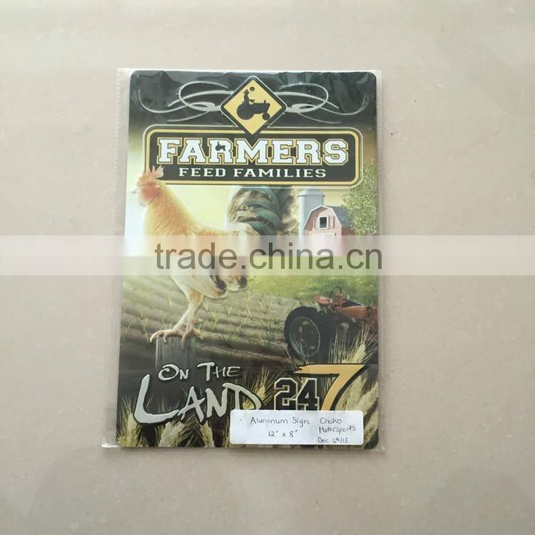 cheap custom embossed metal tin sign vintage tin poster signs home wall decor