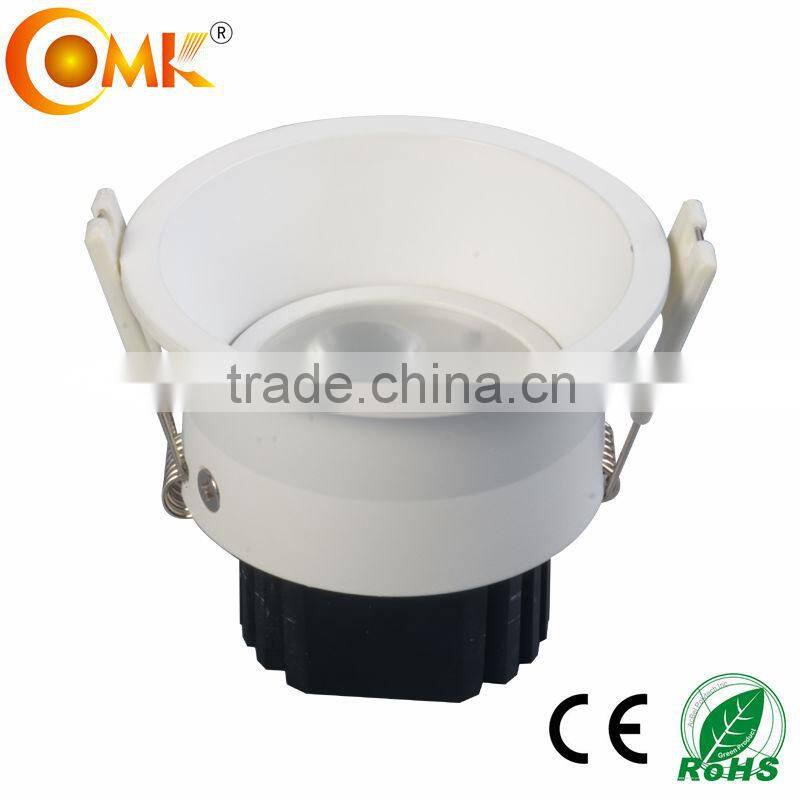 3*3W Brushed Black LED Recessed downlight