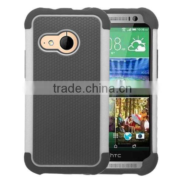 Hybrid Shock Proof Silicone Mobile Phone Case For HTC ONE MINI2 M8 MINI