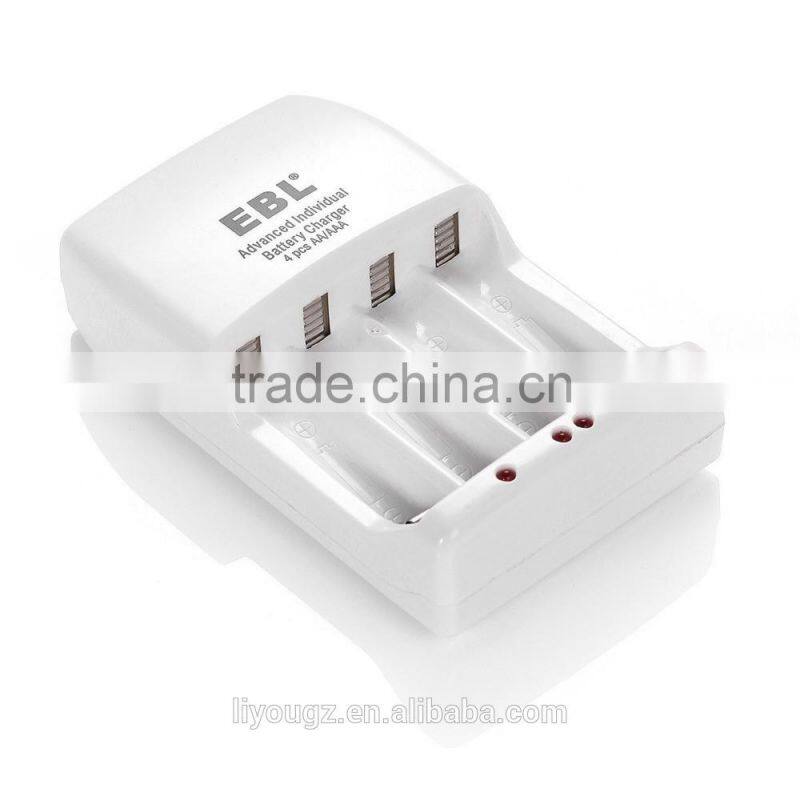 EBL AA/AAA battery charger 4pcs AA/AAA battery 914A quick charger