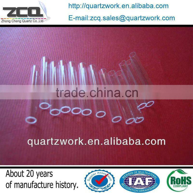 Wholesale Fiber Optical Quartz Glass Tube