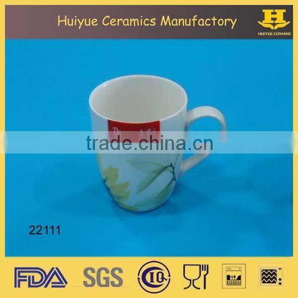 porcelain tea set with decal, high quality tea set