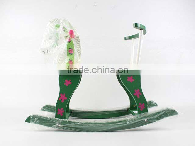 Wooden shaking horse / ride on horse toy for kid