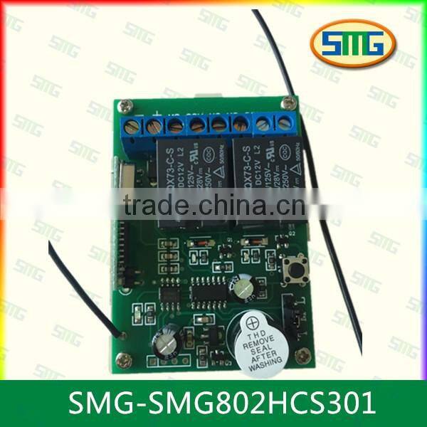 433.92mhz universal rolling code rf transmitter receiver