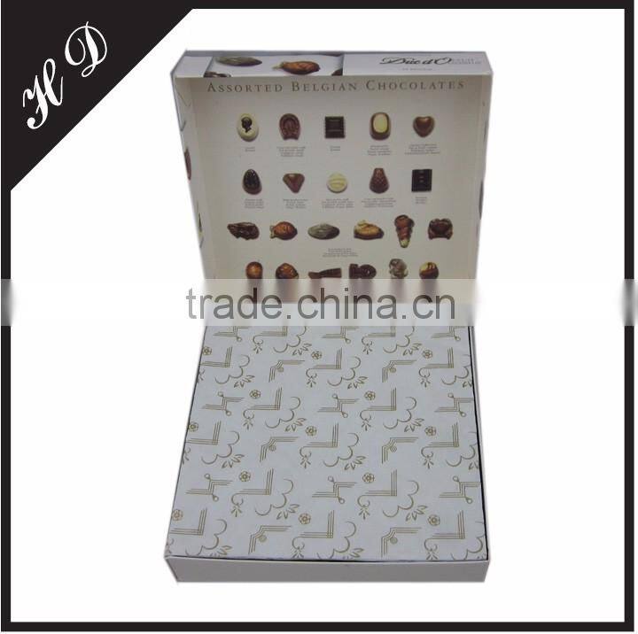 Cardboard Chocolate Gift Packaging Box