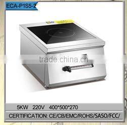 Table top stainless steel magnetic induction stove