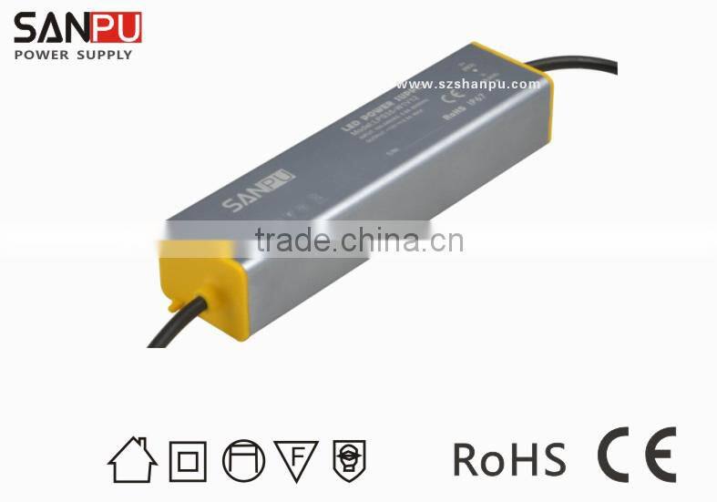 12w 12v 1a constant voltage ip67 rainproof aluminum cell phone accessory