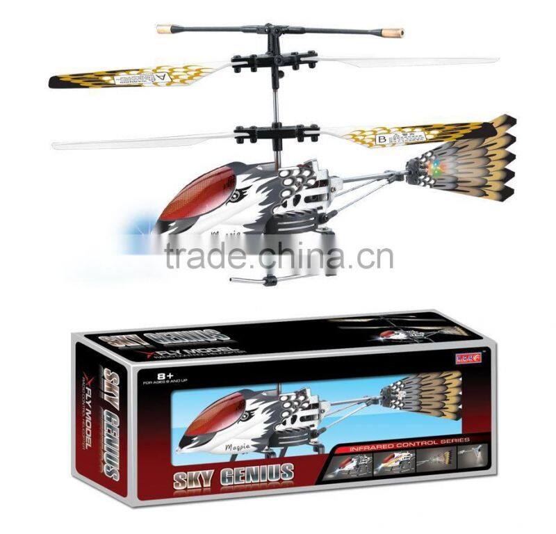 2 CH Metal Mini RC Helicopter with Light