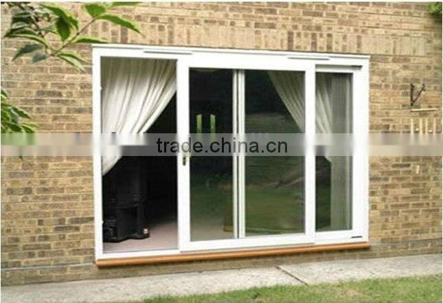 French double glazed PVC/UPVCserise patio sliding glass doors,sliding apartment doors, windows and doors
