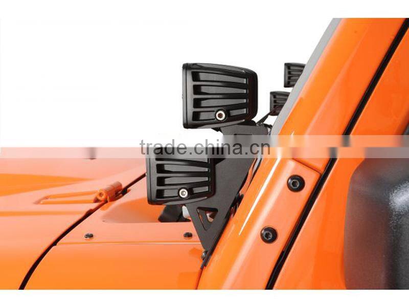 For 2007-2015 Jeep JK Dual Series A-Pillar Mount Kit