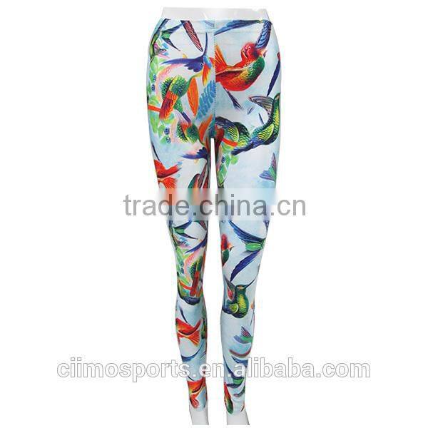 Women sexy leggings leggings spandex Sublimation printed leggings