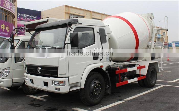 best-selling Dongfeng 4cbm concrete mixer truck dimensions